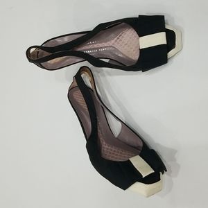 Vero Cuoio Anya Hindmarch Flat Toe  Heels